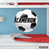 Custom Soccer Wall Graphic. 28"h x 28"w