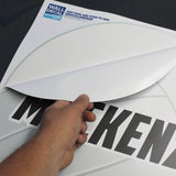 Just peel and stick to any smooth surface.