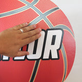 installation of custom basketball wall sticker