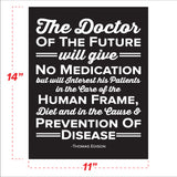 Dr Future wall sticker for chiropractors office