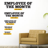 'Employee of the Month' Wall Decor – Office Recognition Art for Medical Practices (0258)