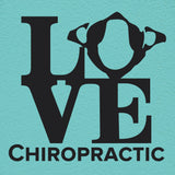 'Love Chiropractic' - Wall Decal for Chiropractic Offices (0325)