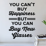 eye doctor wall cling sticker
