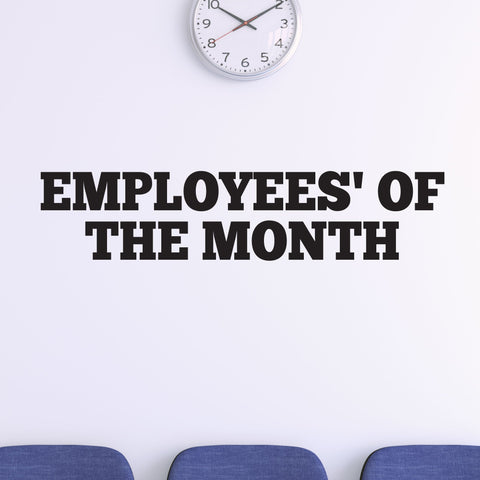 'Employees of the Month' Wall Decor – Staff Recognition for Medical Offices (0716)