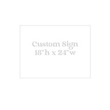 Real Estate Aluminum Signs