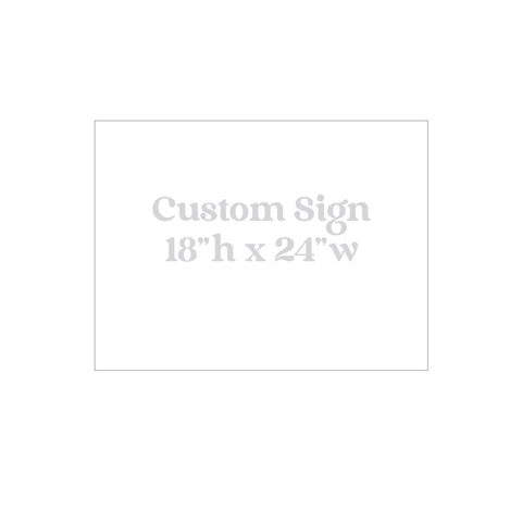 Real Estate Aluminum Signs