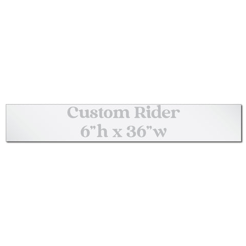 Metal Sign Rider .040 Aluminum Real Estate Sign Riders | Indianapolis Realtor Signs ...