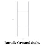Wire H-Stakes for Yard Signs