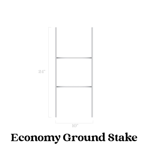 Wire H-Stakes for Yard Signs