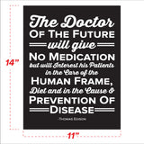Dr Future wall sticker for chiropractors office