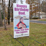 Happy Birthday Yard Sign Rental