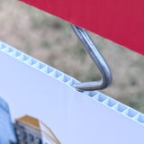 Use rider pins to connect your yard signs together