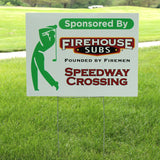 Golf Outing Signs, Sponsorship Signs, 18x24 with ground stake