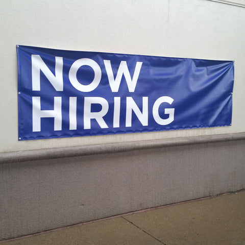 large custom banner for storefront Indianapolis