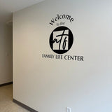 Custom Wall Decals for Medical Offices - Choose Font, Color, Quote, and Size (0083)