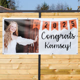 Custom Graduation Banner - 30"h x 60"w - 0462