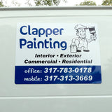 Magnetic vehicle sign printed by 317 Signs in Indianapolis IN