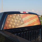 Custom printed perforated window film for cars near Indianapolis