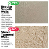 11x14 Set of 4 Peel and Stick Dental Office Wall Decals – Easy to Apply (0491)