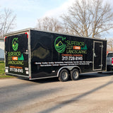 Trailer Wrap Graphics for Superior Cut and Landscaping located in Indianapolis, Indiana.