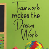 teamwork wall decal