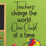 teacher wall decal