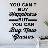 eye doctor wall cling sticker