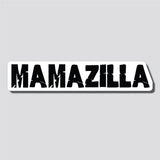 Mamazilla Sticker, Bumper Sticker, 1.73"h x 8.5"w - 0710