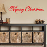 Christmas Decor Wall Decal - 0021 Merry Christmas Decor - Merry Christmas Wall Decor - Christmas