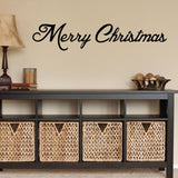 Christmas Decor Wall Decal - 0021 Merry Christmas Decor - Merry Christmas Wall Decor - Christmas