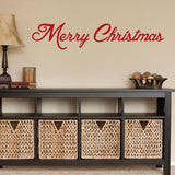 Christmas Decor Wall Decal - 0021 Merry Christmas Decor - Merry Christmas Wall Decor - Christmas