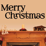 Christmas Decor Wall Decal - 0020 Merry Christmas Decor - Merry Christmas Wall Decor - Christmas